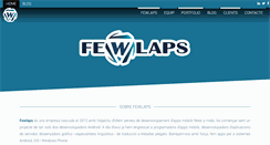 Desktop Screenshot of fewlaps.com