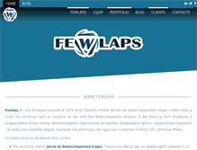 Tablet Screenshot of fewlaps.com